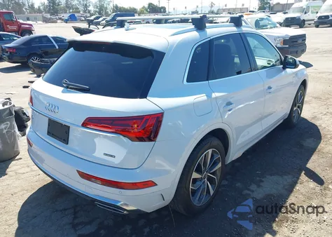 2022 Audi Q5 Premium 45 Tfsi S Line Quattro S Tronic из США, поврежденный, VIN WA1GAAFY0N2101561